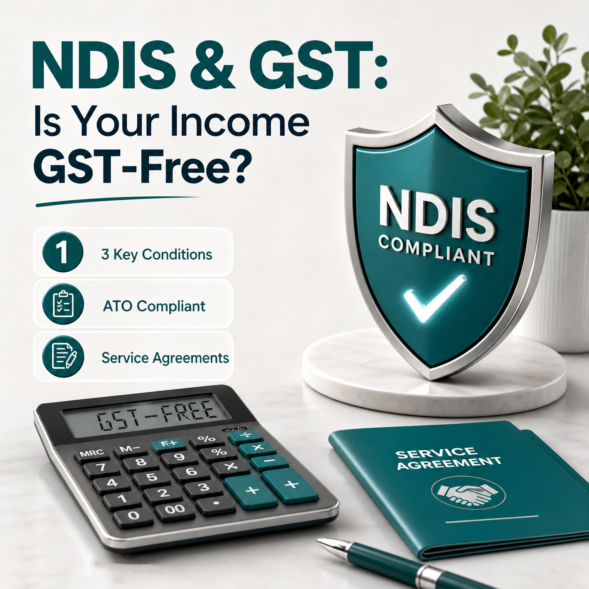 Is NDIS Income GST Free