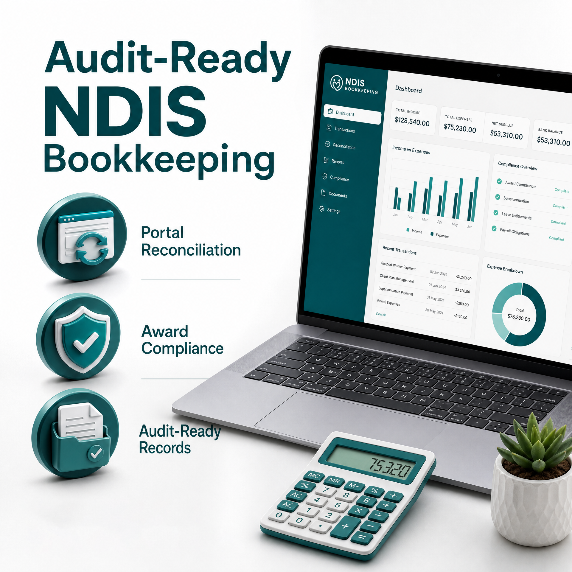 Bookkeeping for NDIS Providers